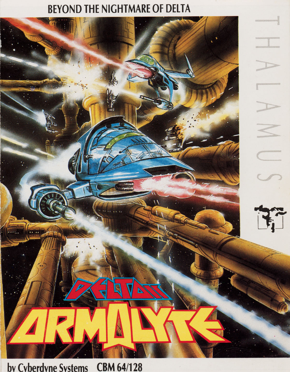 Armalyte — emulator screenshot, Commodore 64