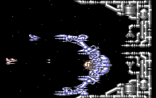 Armalyte — in-game screenshot, Commodore 64