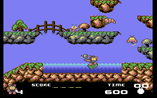 Creatures (1990) — platform gameplay, Commodore 64