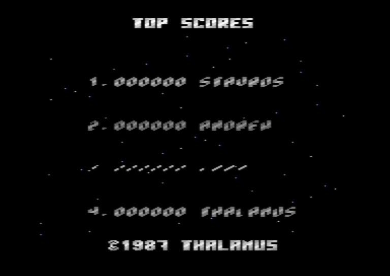 Delta — emulator screenshot, Commodore 64