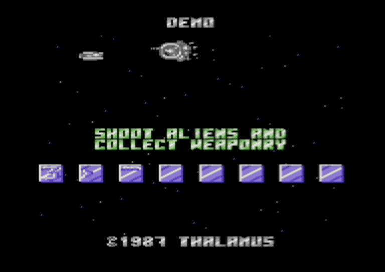 Delta — emulator screenshot, Commodore 64