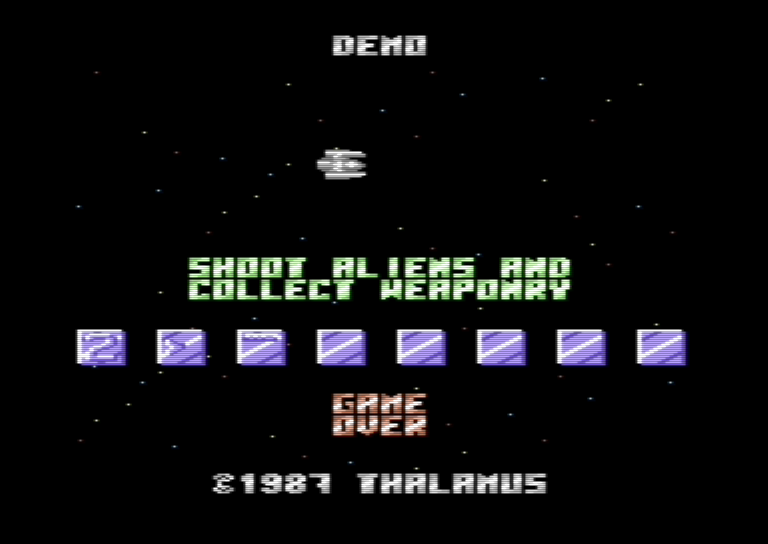 Delta — emulator screenshot, Commodore 64