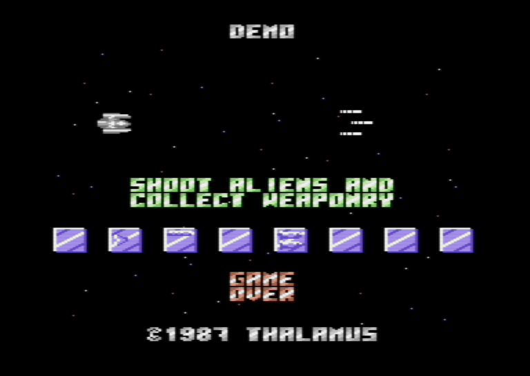Delta — emulator screenshot, Commodore 64