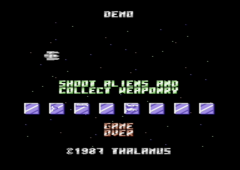 Delta — emulator screenshot, Commodore 64