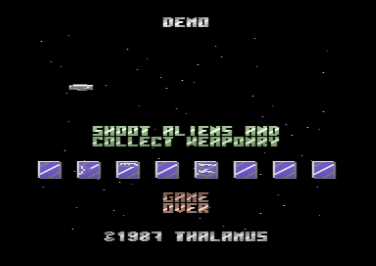 Delta — emulator screenshot, Commodore 64