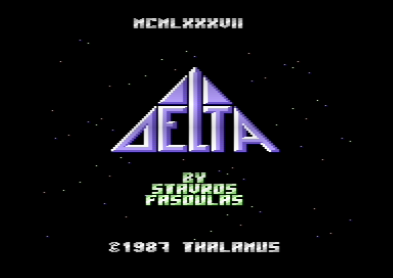 Delta — emulator screenshot, Commodore 64