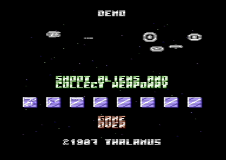 Delta — emulator screenshot, Commodore 64