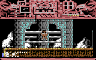 Hawkeye — in-game screenshot, Commodore 64