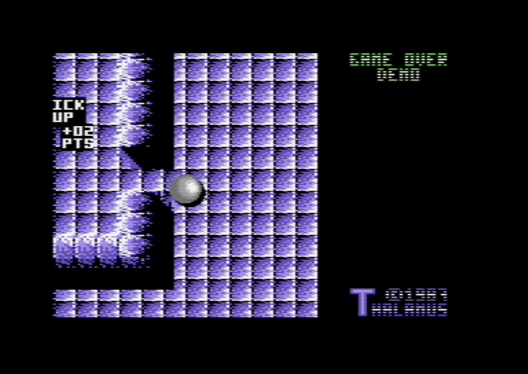Quedex — emulator screenshot, Commodore 64