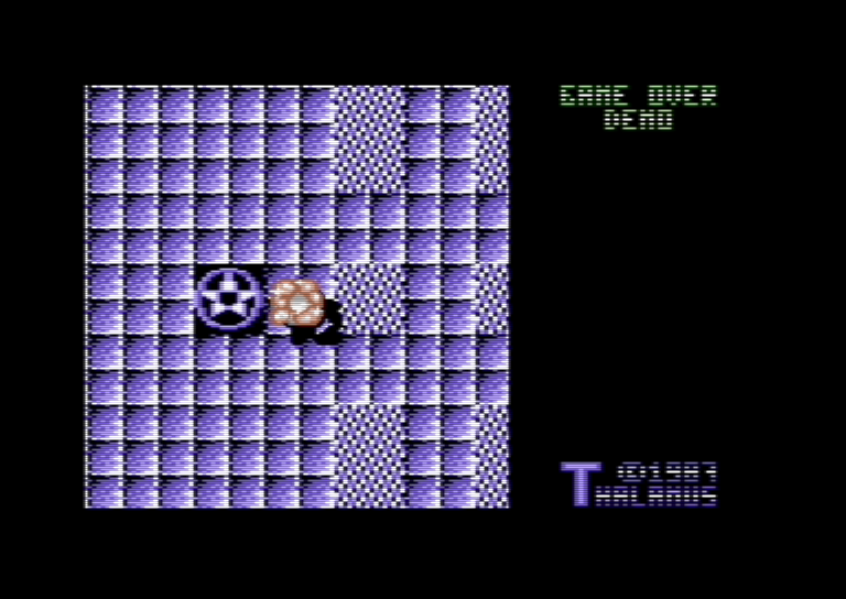 Quedex — emulator screenshot, Commodore 64