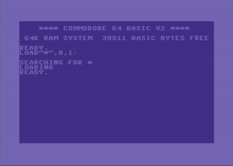 Sanxion — emulator screenshot, Commodore 64