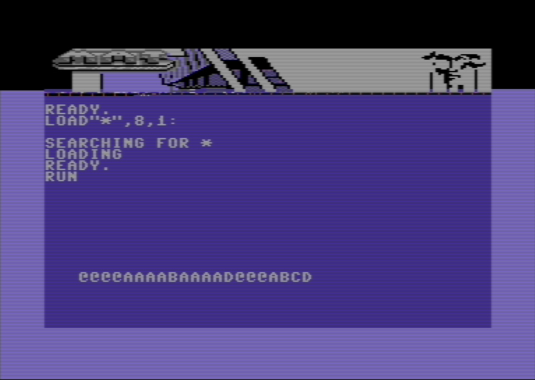 Sanxion — emulator screenshot, Commodore 64