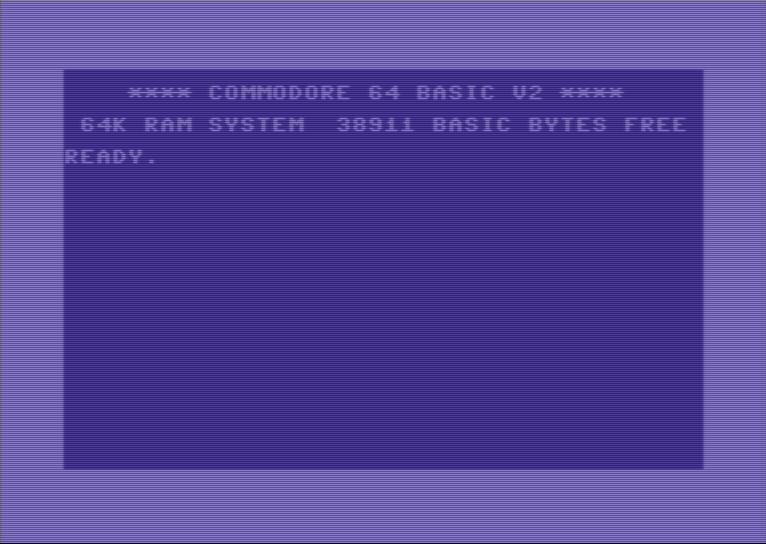 Sanxion — emulator screenshot, Commodore 64