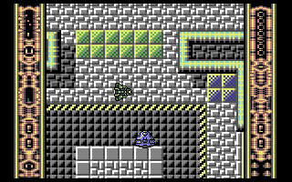 Snare — in-game screenshot, Commodore 64