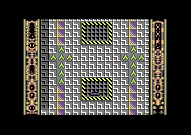 Snare — in-game screenshot, Commodore 64